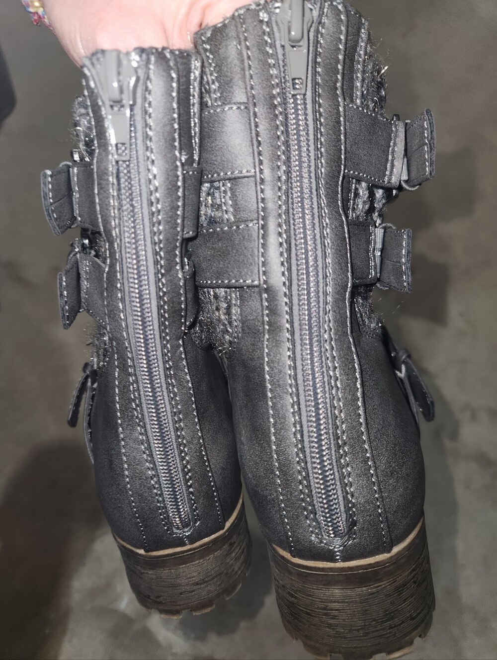 Falls Creek Zip Up Ankle Boots - Picture 2 of 4